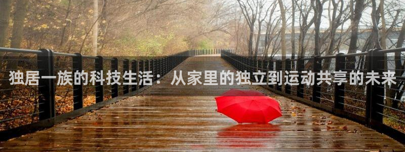 意昂4娱乐首页官网下载：独居一族的科技生活：从家里的