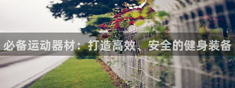 意昂4开户：必备运动器材：打造高效、安全的健身装备