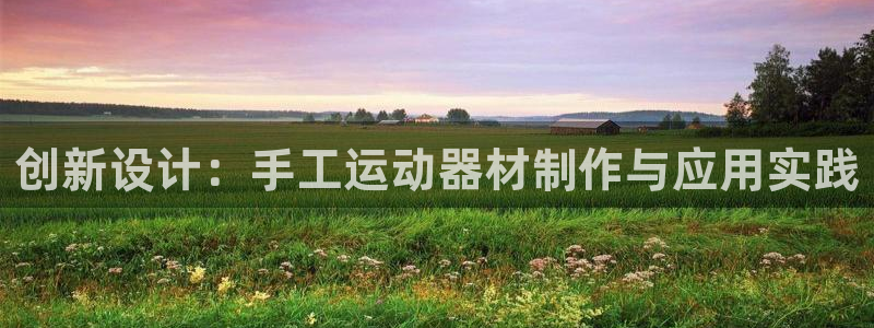 意昂4集团logo：创新设计：手工运动器材制作与应用实践